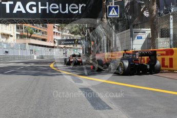 World © Octane Photographic Ltd. Rapax - GP2/11 – Arthur Pic leaves the pits. Friday 27th May 2016, GP2 Race 1, Monaco, Monte Carlo. Digital Ref :1566CB1D7735
