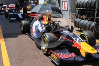 World © Octane Photographic Ltd. Prema Racing - GP2/11 – Pierre Gasly starting from thd pitlane. Friday 27th May 2016, GP2 Race 1, Monaco, Monte Carlo. Digital Ref :1566CB1D7809