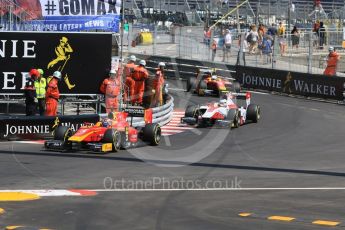 World © Octane Photographic Ltd. Racing Engineering - GP2/11 – Norman Nato, ART Grand Prix - Sergey Sirotkin and Racing Engineering – Jordan King. Friday 27th May 2016, GP2 Race 1, Monaco, Monte Carlo. Digital Ref :1566CB7D1475