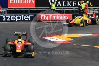 World © Octane Photographic Ltd. Racing Engineering - GP2/11 – Jordan King and Pertamina Campos Racing – Mitch Evans. Friday 27th May 2016, GP2 Race 1, Monaco, Monte Carlo. Digital Ref :1566CB7D1501