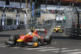 World © Octane Photographic Ltd. Racing Engineering - GP2/11 – Jordan King and Pertamina Campos Racing – Mitch Evans. Friday 27th May 2016, GP2 Race 1, Monaco, Monte Carlo. Digital Ref :1566CB7D1621