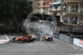 World © Octane Photographic Ltd. Racing Engineering - GP2/11 – Norman Nato. Friday 27th May 2016, GP2 Race 1 start, Monaco, Monte Carlo. Digital Ref :1566LB1D8633