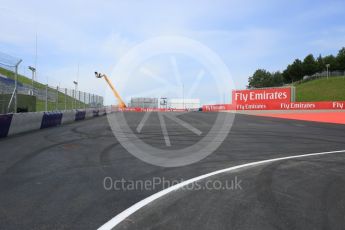 World © Octane Photographic Ltd. West loop of the old Osterreichring circuit - exit from modern circuit toward the old Hella-light chicane. Thursday 30th June 2016, F1 Austrian GP, Red Bull Ring, Spielberg, Austria. Digital Ref : 1597CB5D2406