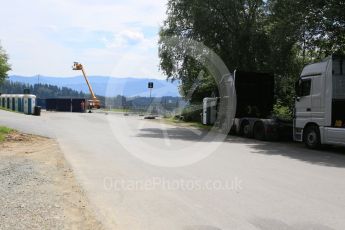 World © Octane Photographic Ltd. West loop of the old Osterreichring circuit - back onto the new circuit. Thursday 30th June 2016, F1 Austrian GP, Red Bull Ring, Spielberg, Austria. Digital Ref : 1597CB5D2475