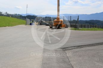 World © Octane Photographic Ltd. West loop of the old Osterreichring circuit - back onto the new circuit. Thursday 30th June 2016, F1 Austrian GP, Red Bull Ring, Spielberg, Austria. Digital Ref : 1597CB5D2478