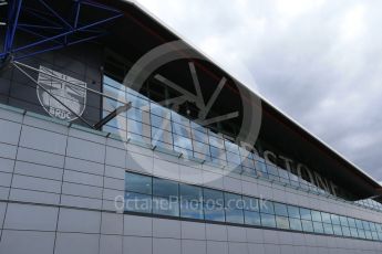 World © Octane Photographic Ltd. Silverstone - BRDC logo on the Wing. Wednesday 13th July 2016, F1 In-season testing, Silverstone UK. Digital Ref : 1633LB1D0362