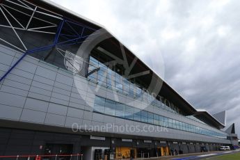 World © Octane Photographic Ltd. Silverstone - BRDC logo on the Wing. Wednesday 13th July 2016, F1 In-season testing, Silverstone UK. Digital Ref : 1633LB1D0372