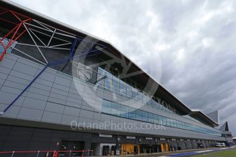 World © Octane Photographic Ltd. Silverstone - BRDC logo on the Wing. Wednesday 13th July 2016, F1 In-season testing, Silverstone UK. Digital Ref : 1633LB1D0379