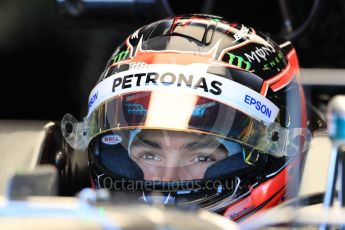 World © Octane Photographic Ltd. Mercedes AMG Petronas W07 Hybrid – Esteban Ocon. Wednesday 13th July 2016, F1 In-season testing, Silverstone UK. Digital Ref :1633LB1D7889