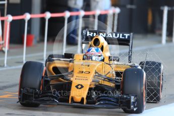 World © Octane Photographic Ltd. Renault Sport F1 Team RS16 – Jolyon Palmer. Wednesday 13th July 2016, F1 In-season testing, Silverstone UK. Digital Ref :1633LB1D7909