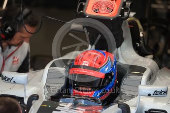 World © Octane Photographic Ltd. Haas F1 Team VF-16 Development driver - Santino Ferrucci. Wednesday 13th July 2016, F1 In-season testing, Silverstone UK. Digital Ref :1633LB1D7937