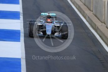 World © Octane Photographic Ltd. Mercedes AMG Petronas W07 Hybrid – Esteban Ocon. Wednesday 13th July 2016, F1 In-season testing, Silverstone UK. Digital Ref :1633LB1D7987