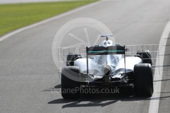 World © Octane Photographic Ltd. Mercedes AMG Petronas W07 Hybrid – Esteban Ocon. Wednesday 13th July 2016, F1 In-season testing, Silverstone UK. Digital Ref :1633LB1D8002