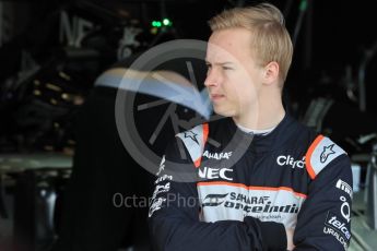 World © Octane Photographic Ltd. Sahara Force India VJM09 - Nikita Mazepin. Wednesday 13th July 2016, F1 In-season testing, Silverstone UK. Digital Ref :1633LB1D8321
