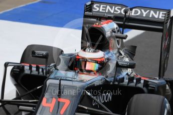 World © Octane Photographic Ltd. McLaren Honda MP4-31 – Stoffel Vandoorne. Wednesday 13th July 2016, F1 In-season testing, Silverstone UK. Digital Ref :1633LB1D8332