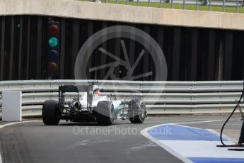 World © Octane Photographic Ltd. Mercedes AMG Petronas W07 Hybrid – Esteban Ocon. Wednesday 13th July 2016, F1 In-season testing, Silverstone UK. Digital Ref :1633LB1D8390
