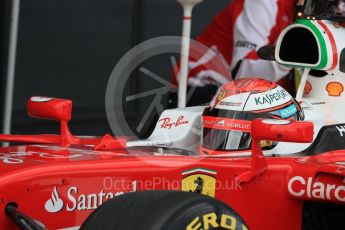World © Octane Photographic Ltd. Scuderia Ferrari SF16-H – Kimi Raikkonen. Wednesday 13th July 2016, F1 In-season testing, Silverstone UK. Digital Ref :1633LB1D8412