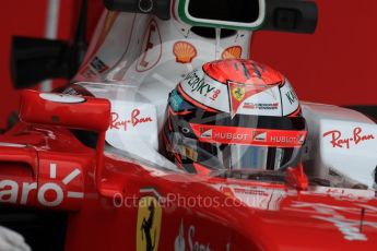 World © Octane Photographic Ltd. Scuderia Ferrari SF16-H – Kimi Raikkonen. Wednesday 13th July 2016, F1 In-season testing, Silverstone UK. Digital Ref :1633LB1D8443