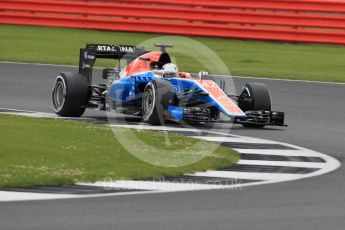 World © Octane Photographic Ltd. Manor Racing MRT05 – Jordan King. Wednesday 13th July 2016, F1 In-season testing, Silverstone UK. Digital Ref :1633LB1D8476