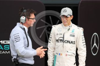 World © Octane Photographic Ltd. Mercedes AMG Petronas W07 Hybrid – Esteban Ocon. Wednesday 13th July 2016, F1 In-season testing, Silverstone UK. Digital Ref : 1633LB1D8721