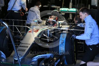 World © Octane Photographic Ltd. Mercedes AMG Petronas W07 Hybrid – Esteban Ocon. Wednesday 13th July 2016, F1 In-season testing, Silverstone UK. Digital Ref :1633LB1D9561