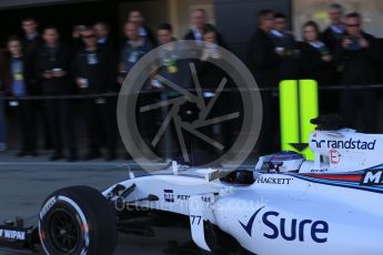 World © Octane Photographic Ltd. Williams Martini Racing, Williams Mercedes FW38 – Valterri Bottas. Wednesday 13th July 2016, F1 In-season testing, Silverstone UK. Digital Ref :1633LB1D9644