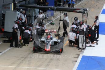 World © Octane Photographic Ltd. Haas F1 Team VF-16 Development driver - Santino Ferrucci. Wednesday 13th July 2016, F1 In-season testing, Silverstone UK. Digital Ref :1633LB1D9814