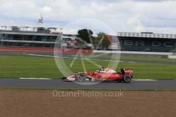 World © Octane Photographic Ltd. Scuderia Ferrari SF16-H – Kimi Raikkonen. Wednesday 13th July 2016, F1 In-season testing, Silverstone UK. Digital Ref :1633LB1D9865