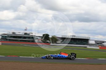 World © Octane Photographic Ltd. Manor Racing MRT05 – Jordan King. Wednesday 13th July 2016, F1 In-season testing, Silverstone UK. Digital Ref :1633LB1D9908