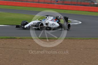 World © Octane Photographic Ltd. Williams Martini Racing, Williams Mercedes FW38 – Valterri Bottas. Wednesday 13th July 2016, F1 In-season testing, Silverstone UK. Digital Ref :1633LB1D9928
