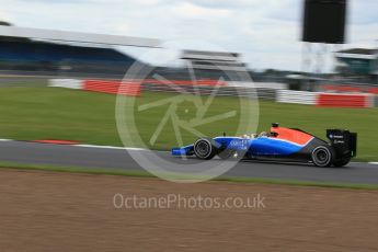 World © Octane Photographic Ltd. Manor Racing MRT05 – Jordan King. Wednesday 13th July 2016, F1 In-season testing, Silverstone UK. Digital Ref :1633LB1D9983
