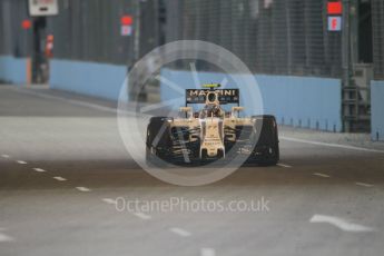 World © Octane Photographic Ltd. Williams Martini Racing, Williams Mercedes FW38 – Valtteri Bottas. Saturday 17th September 2016, F1 Singapore GP Practice 3, Marina Bay Circuit, Singapore. Digital Ref : 1720CB1D6480