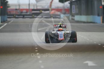 World © Octane Photographic Ltd. Haas F1 Team VF-16 - Esteban Gutierrez. Saturday 17th September 2016, F1 Singapore GP Practice 3, Marina Bay Circuit, Singapore. Digital Ref : 1720CB1D6484