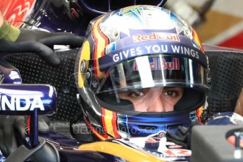 World © Octane Photographic Ltd. Scuderia Toro Rosso STR11 – Carlos Sainz. Saturday 17th September 2016, F1 Singapore GP Practice 3, Marina Bay Circuit, Singapore. Digital Ref : 1720LB1D0414