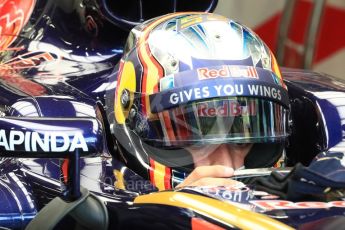 World © Octane Photographic Ltd. Scuderia Toro Rosso STR11 – Carlos Sainz. Saturday 17th September 2016, F1 Singapore GP Practice 3, Marina Bay Circuit, Singapore. Digital Ref : 1720LB1D0419