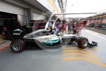 World © Octane Photographic Ltd. Mercedes AMG Petronas W07 Hybrid – Nico Rosberg. Saturday 17th September 2016, F1 Singapore GP Practice 3, Marina Bay Circuit, Singapore. Digital Ref : 1720LB2D0008