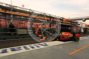 World © Octane Photographic Ltd. Red Bull Racing RB12 – Daniel Ricciardo. Saturday 17th September 2016, F1 Singapore GP Practice 3, Marina Bay Circuit, Singapore. Digital Ref : 1720LB2D0030