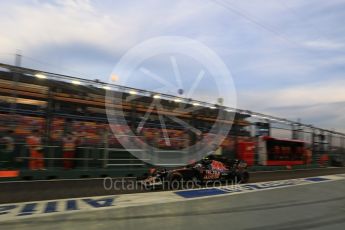 World © Octane Photographic Ltd. Scuderia Toro Rosso STR11 – Carlos Sainz. Saturday 17th September 2016, F1 Singapore GP Practice 3, Marina Bay Circuit, Singapore. Digital Ref : 1720LB2D0141