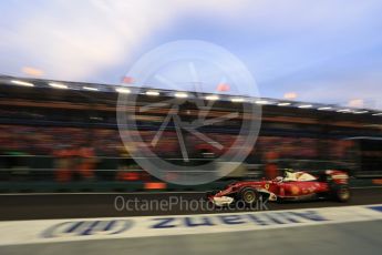 World © Octane Photographic Ltd. Scuderia Ferrari SF16-H – Kimi Raikkonen. Saturday 17th September 2016, F1 Singapore GP Practice 3, Marina Bay Circuit, Singapore. Digital Ref : 1720LB2D0231