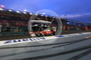 World © Octane Photographic Ltd. Scuderia Ferrari SF16-H – Sebastian Vettel. Saturday 17th September 2016, F1 Singapore GP Practice 3, Marina Bay Circuit, Singapore. Digital Ref : 1720LB2D0322