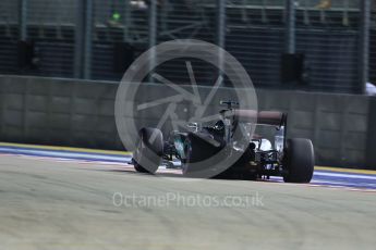 World © Octane Photographic Ltd. Mercedes AMG Petronas W07 Hybrid – Nico Rosberg. Saturday 17th September 2016, F1 Singapore GP Qualifying, Marina Bay Circuit, Singapore. Digital Ref :1721CB1D6676
