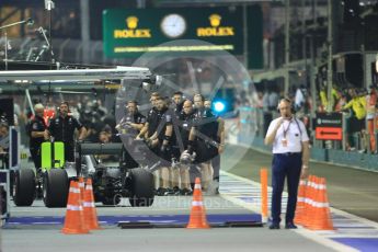 World © Octane Photographic Ltd. Mercedes AMG Petronas W07 Hybrid – Nico Rosberg. Saturday 17th September 2016, F1 Singapore GP Qualifying, Marina Bay Circuit, Singapore. Digital Ref :1721CB1D6771