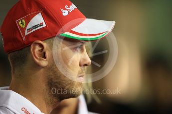 World © Octane Photographic Ltd. Scuderia Ferrari SF16-H – Sebastian Vettel. Saturday 17th September 2016, F1 Singapore GP Qualifying, Marina Bay Circuit, Singapore. Digital Ref :1721CB1D6929