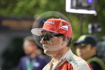 World © Octane Photographic Ltd. Scuderia Ferrari SF16-H – Kimi Raikkonen. Saturday 17th September 2016, F1 Singapore GP Qualifying, Marina Bay Circuit, Singapore. Digital Ref :1721CB1D6953