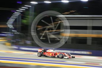 World © Octane Photographic Ltd. Scuderia Ferrari SF16-H – Sebastian Vettel. Saturday 17th September 2016, F1 Singapore GP Qualifying, Marina Bay Circuit, Singapore. Digital Ref :1721CB5D5965