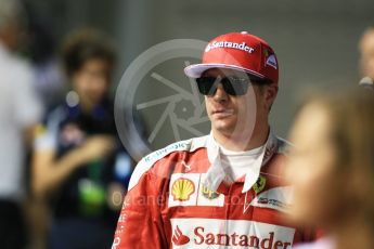 World © Octane Photographic Ltd. Scuderia Ferrari SF16-H – Kimi Raikkonen. Saturday 17th September 2016, F1 Singapore GP Qualifying, Marina Bay Circuit, Singapore. Digital Ref :1721CB5D6020