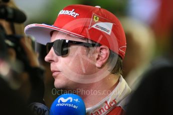 World © Octane Photographic Ltd. Scuderia Ferrari SF16-H – Kimi Raikkonen. Saturday 17th September 2016, F1 Singapore GP Qualifying, Marina Bay Circuit, Singapore. Digital Ref :1721CB5D6079