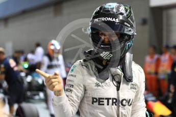World © Octane Photographic Ltd. Mercedes AMG Petronas W07 Hybrid – Nico Rosberg. Saturday 17th September 2016, F1 Singapore GP Qualifying, Marina Bay Circuit, Singapore. Digital Ref :1721LB1D0890