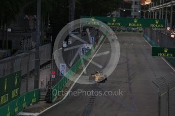 World © Octane Photographic Ltd. Renault Sport F1 Team RS16 – Jolyon Palmer. Friday 16th September 2016, F1 Singapore GP Practice 1, Marina Bay Circuit, Singapore. Digital Ref :