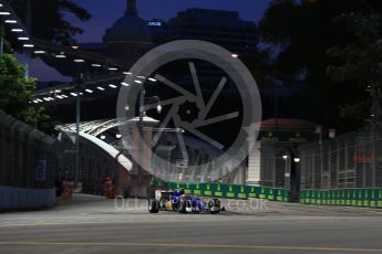 World © Octane Photographic Ltd. Sauber F1 Team C35 – Felipe Nasr. Friday 16th September 2016, F1 Singapore GP Practice 1, Marina Bay Circuit, Singapore. Digital Ref :